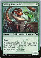 Matte Finish Unstable Willing Test Subject ( #126 )