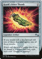 Matte Finish Unstable Krark's Other Thumb ( #151 )
