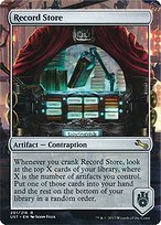Matte Finish Unstable Record Store ( #201 )