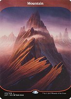 Matte Finish Unstable Mountain ( #215 )