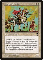 Matte Finish Visions Knight of Valor ( #11 )