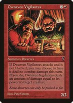 Matte Finish Visions Dwarven Vigilantes ( #77 )