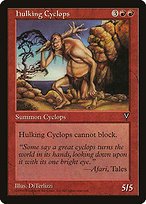 Matte Finish Visions Hulking Cyclops ( #84 )