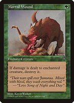 Matte Finish Visions Mortal Wound ( #113 )