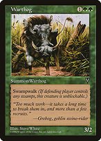 Matte Finish Visions Warthog ( #124 )
