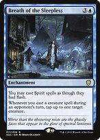 Matte Finish Crimson Vow Commander Breath of the Sleepless ( #11 )