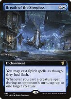 Matte Finish Crimson Vow Commander Breath of the Sleepless ( #49 )