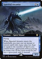 Matte Finish Crimson Vow Commander Spectral Arcanist ( #53 )