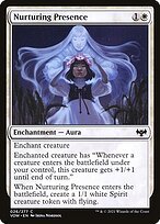Glossy Finish Innistrad: Crimson Vow Nurturing Presence ( #26 )