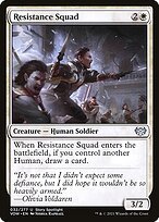 Glossy Finish Innistrad: Crimson Vow Resistance Squad ( #32 )