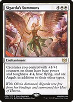 Glossy Finish Innistrad: Crimson Vow Sigarda's Summons ( #36 )