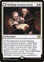 Glossy Finish Innistrad: Crimson Vow Wedding Announcement // Wedding Festivity ( #45 )