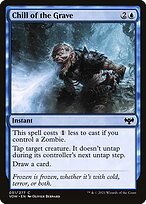 Glossy Finish Innistrad: Crimson Vow Chill of the Grave ( #51 )
