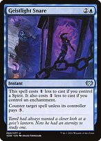 Glossy Finish Innistrad: Crimson Vow Geistlight Snare ( #60 )