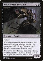 Glossy Finish Innistrad: Crimson Vow Bloodcrazed Socialite ( #96 )