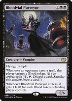 Glossy Finish Innistrad: Crimson Vow Bloodvial Purveyor ( #98 )