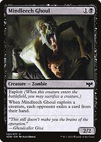 Glossy Finish Innistrad: Crimson Vow Mindleech Ghoul ( #122 )