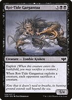Glossy Finish Innistrad: Crimson Vow Rot-Tide Gargantua ( #129 )