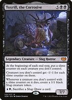 Glossy Finish Innistrad: Crimson Vow Toxrill, the Corrosive ( #132 )