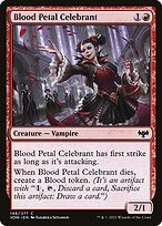 Glossy Finish Innistrad: Crimson Vow Blood Petal Celebrant ( #146 )
