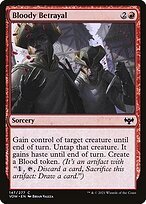 Glossy Finish Innistrad: Crimson Vow Bloody Betrayal ( #147 )