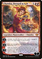 Glossy Finish Innistrad: Crimson Vow Chandra, Dressed to Kill ( #149 )