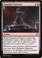 Glossy Finish Innistrad: Crimson Vow Sanguine Statuette ( #177 )