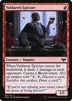 Glossy Finish Innistrad: Crimson Vow Voldaren Epicure ( #182 )