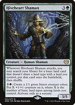 Glossy Finish Innistrad: Crimson Vow Hiveheart Shaman ( #202 )