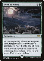 Glossy Finish Innistrad: Crimson Vow Howling Moon ( #204 )