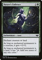 Glossy Finish Innistrad: Crimson Vow Nature's Embrace ( #211 )