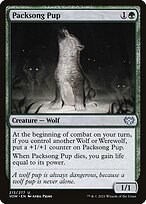 Glossy Finish Innistrad: Crimson Vow Packsong Pup ( #213 )