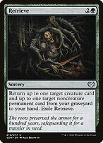 Glossy Finish Innistrad: Crimson Vow Retrieve ( #215 )