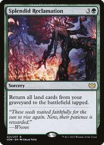 Glossy Finish Innistrad: Crimson Vow Splendid Reclamation ( #221 )