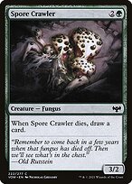 Glossy Finish Innistrad: Crimson Vow Spore Crawler ( #222 )