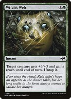Glossy Finish Innistrad: Crimson Vow Witch's Web ( #227 )