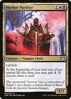 Glossy Finish Innistrad: Crimson Vow Markov Purifier ( #241 )