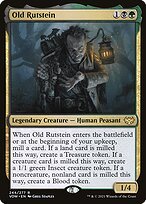 Glossy Finish Innistrad: Crimson Vow Old Rutstein ( #244 )
