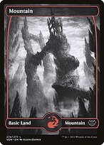 Glossy Finish Innistrad: Crimson Vow Mountain ( #274 )