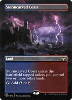 Glossy Finish Innistrad: Crimson Vow Stormcarved Coast ( #284 )