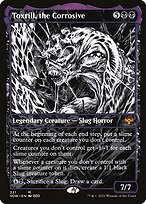 Glossy Finish Innistrad: Crimson Vow Toxrill, the Corrosive ( #321 )