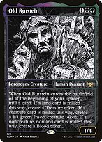 Glossy Finish Innistrad: Crimson Vow Old Rutstein ( #326 )