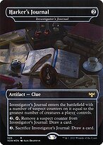 Glossy Finish Innistrad: Crimson Vow Investigator's Journal ( #345 )