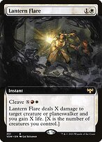 Glossy Finish Innistrad: Crimson Vow Lantern Flare ( #351 )