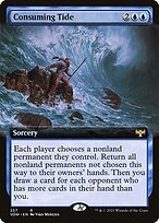 Glossy Finish Innistrad: Crimson Vow Consuming Tide ( #357 )