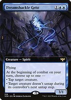 Glossy Finish Innistrad: Crimson Vow Dreamshackle Geist ( #358 )