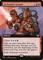 Glossy Finish Innistrad: Crimson Vow Alchemist's Gambit ( #374 )