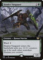 Glossy Finish Innistrad: Crimson Vow Hamlet Vanguard ( #389 )