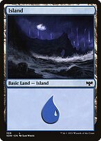 Glossy Finish Innistrad: Crimson Vow Island ( #399 )
