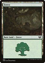 Glossy Finish Innistrad: Crimson Vow Forest ( #402 )